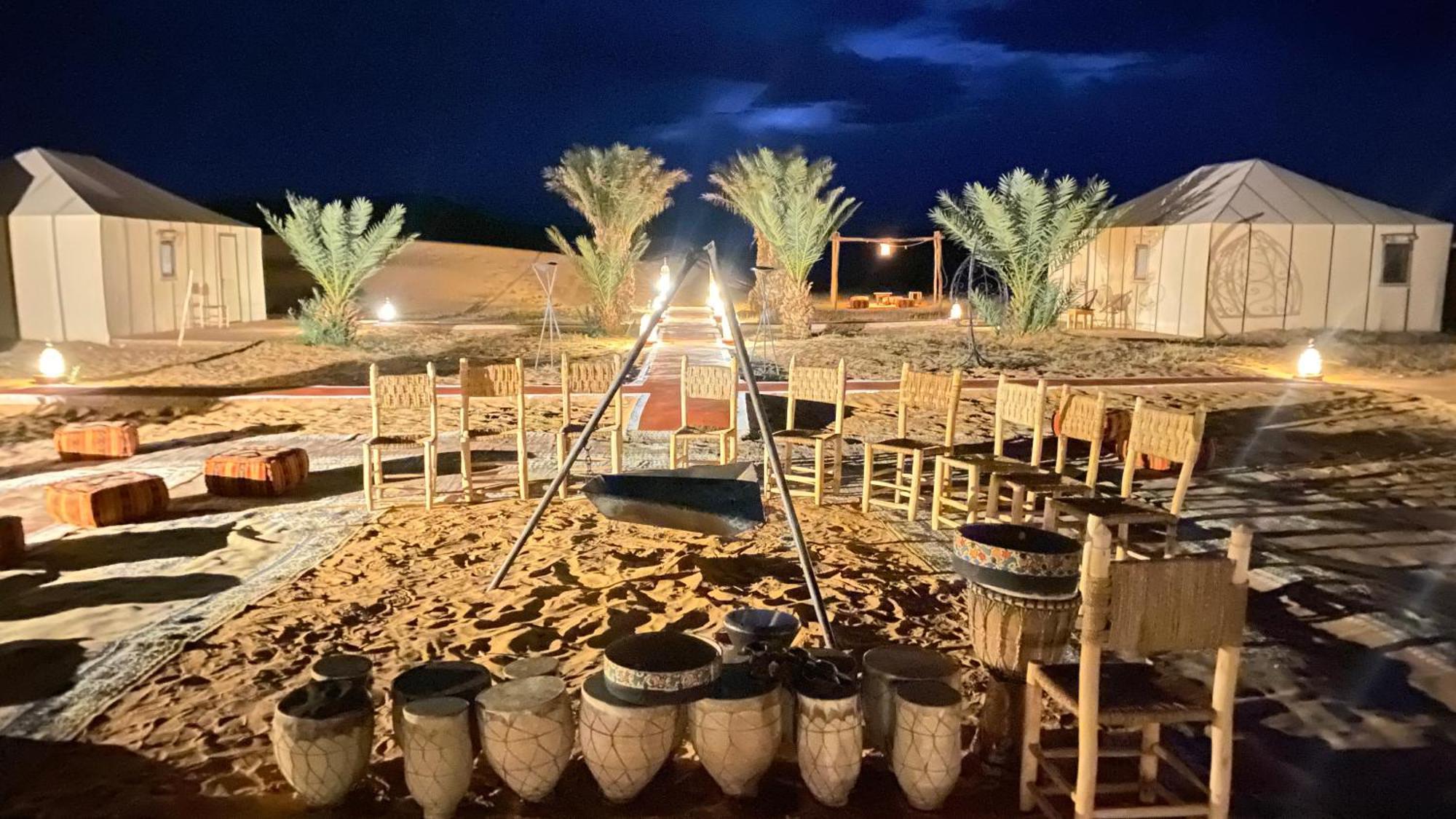 מלון מרזאוגה Erg Chebbi Sahara Camp מראה חיצוני תמונה